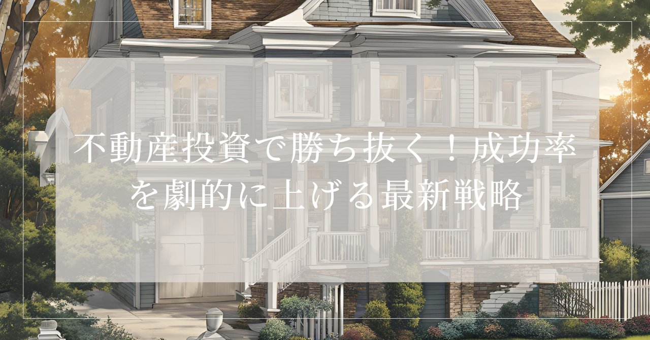 不動産投資成功率